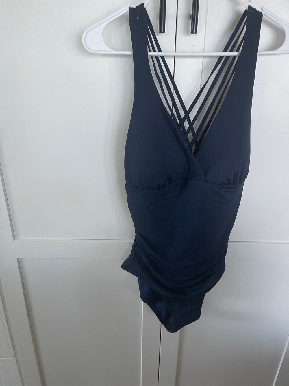Jantzen Navy Strappy One-Piece Swimsuit